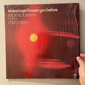 Return To Forever - Where Have I Known You Before LP vinyl